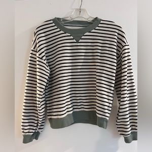 Madewell striped sweater